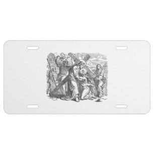 Classical Christian Art License Plate