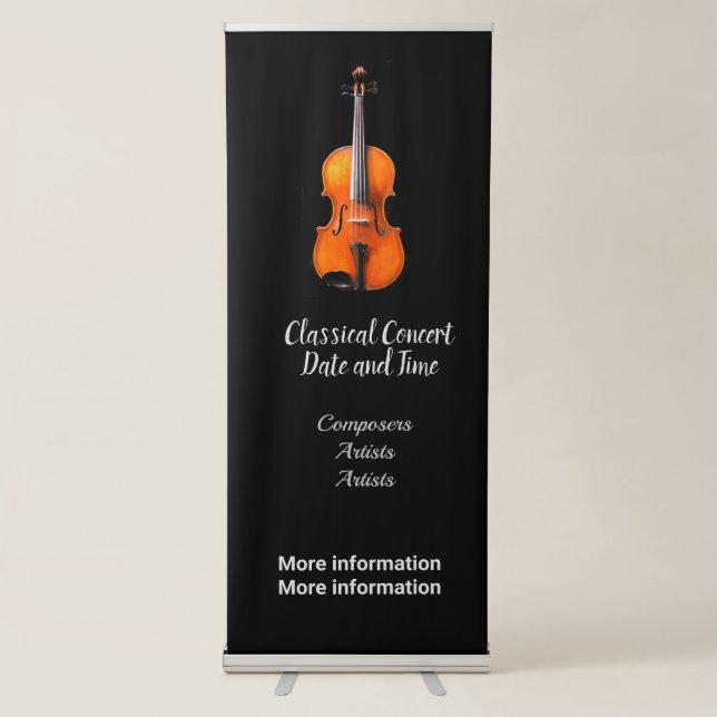 Classical Concert Banner (Front)