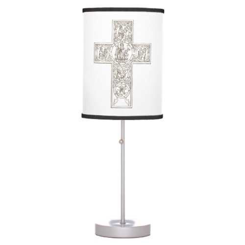 Classical Cross Art Table Lamp
