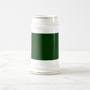 Classical dark green Stein Mug