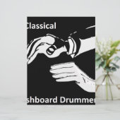Classical Dashboard drummer wear (Standing Front)