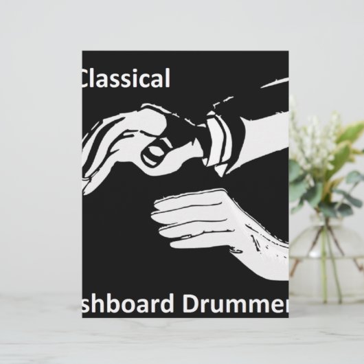 Classical Dashboard drummer wear (Standing Front)