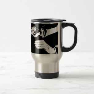 Classical Dashboard drummer wear Travel Mug