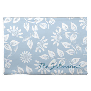Classical Floral Pattern - Pick your color! - Cloth Placemat