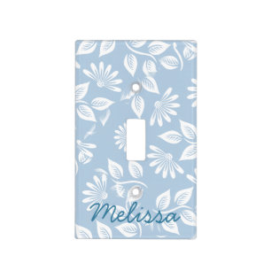 Classical Floral Pattern - Pick your color! - Light Switch Cover