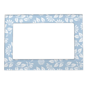Classical Floral Pattern - Pick your color! - Magnetic Frame