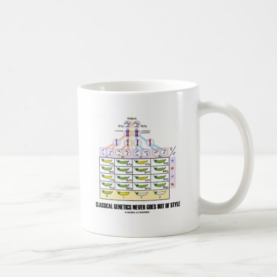 Classical Genetics Never Goes Out Of Style Coffee Mug