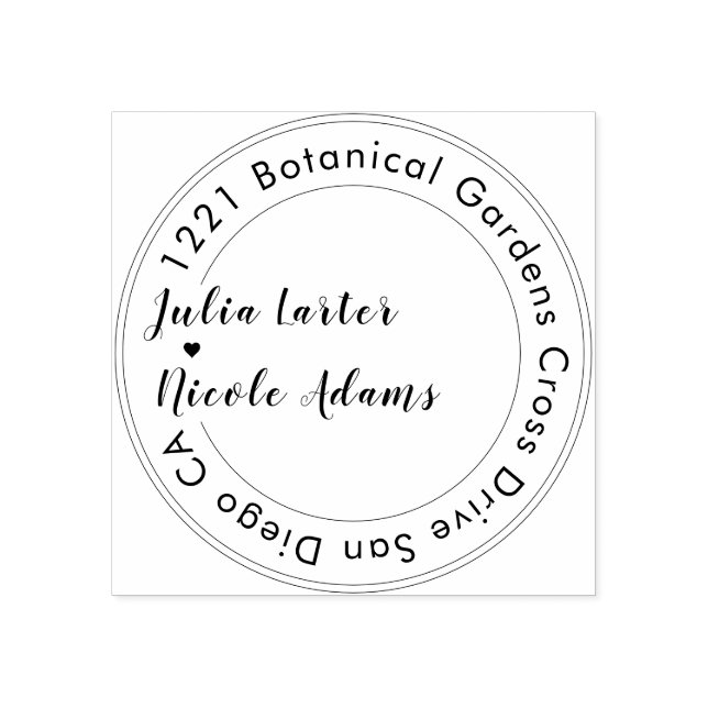 Classical Geometric Mandala Pattern Wedding Rubber Stamp (Imprint)