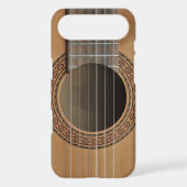 Classical guitar beige tan Case-Mate iPhone case (Back)