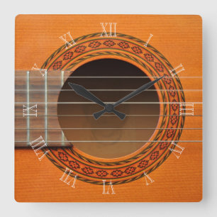 Classical guitar clock
