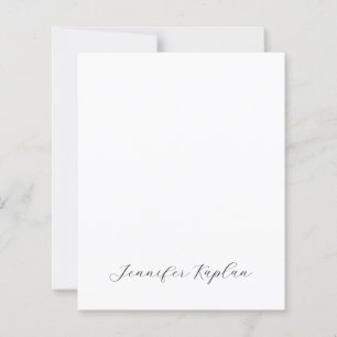 Classical Handwriting Minimalist Professional