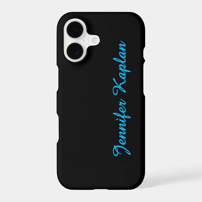 Classical Handwriting Minimalist Professional Case-Mate iPhone Case (Back)
