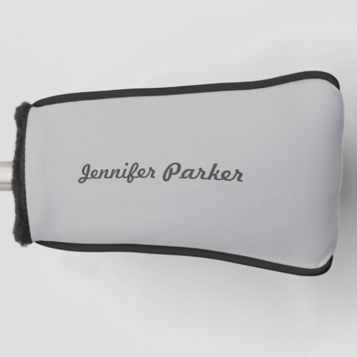 Classical Handwriting Your Name Golf Head Cover