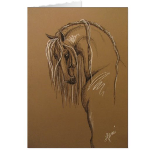 Classical Horse Drawing Cards (Front)