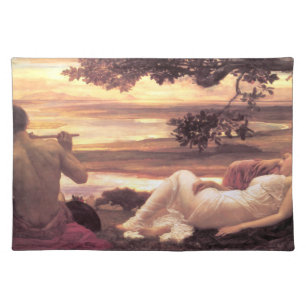 Classical Idyll (by Frederic Leighton) Cloth Placemat