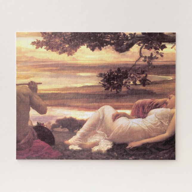 Classical Idyll (by Frederic Leighton) Jigsaw Puzzle (Horizontal)