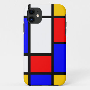 Classical Mondrian iPhone 11 Case
