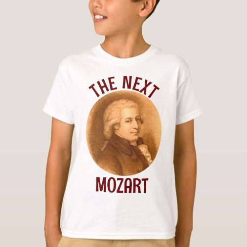 Classical Mozart Cute Modern Music Lover T_Shirt