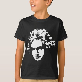 Classical Music Composer Beethoven Gift T-shirt by madconductor at Zazzle