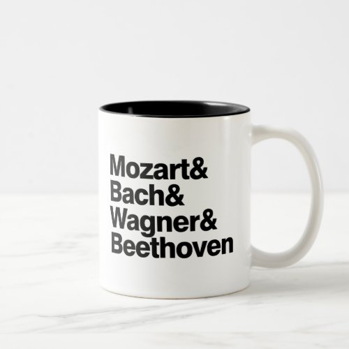 Classical Music _ Composers Band Funny mug