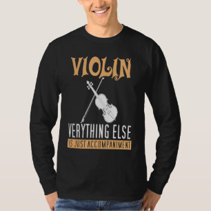 Classical Music Composers Violin Word For Music T-Shirt