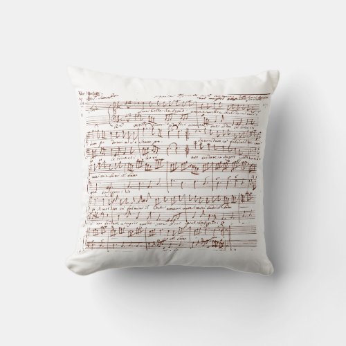 Classical Music Pillow _ Scarlatti