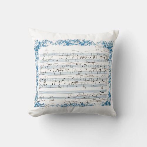 Classical Music Pillow _ Schumann