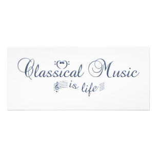 Classical Music rack card