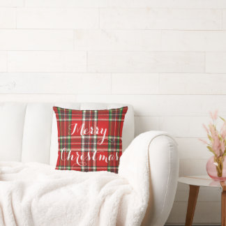 Classical Red Box Throw Pillow