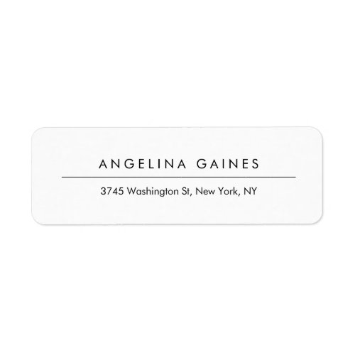 Classical Retro Style Minimalist Professional Label