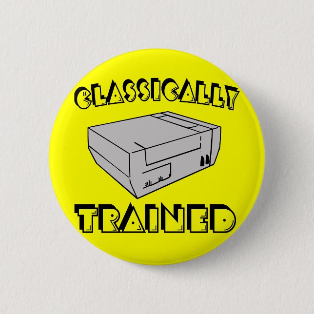 Classically Trained Fun Buttons (Front)