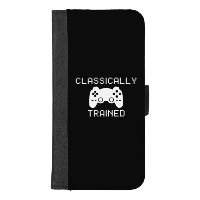 CLASSICALLY TRAINED iPhone WALLET CASE (Front)