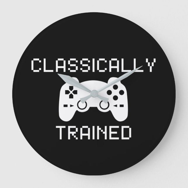 CLASSICALLY TRAINED LARGE CLOCK (Front)