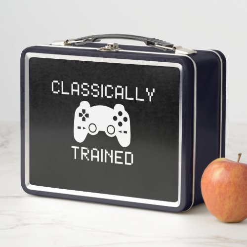 CLASSICALLY TRAINED METAL LUNCH BOX