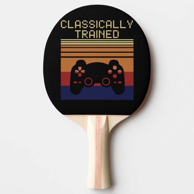 CLASSICALLY TRAINED PING PONG PADDLE (Front)