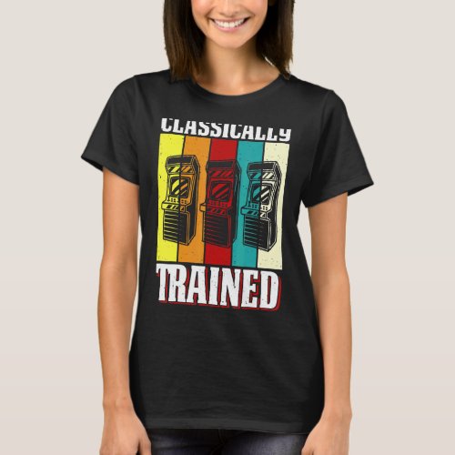 Classically Trained Retro 80s Arcade Video Gaming  T_Shirt