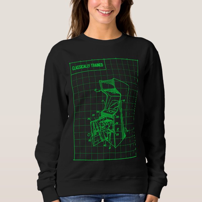 Classically Trained Video Game Sweatshirt (Front)