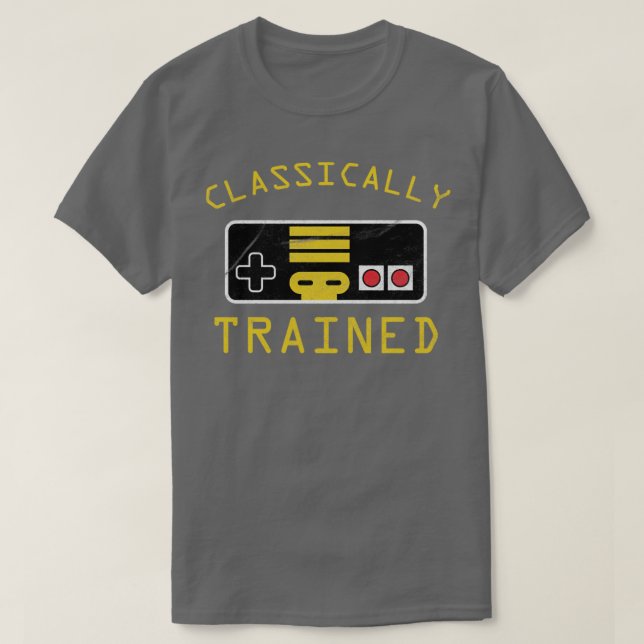 Classically Trained Video Game T-Shirt (Design Front)