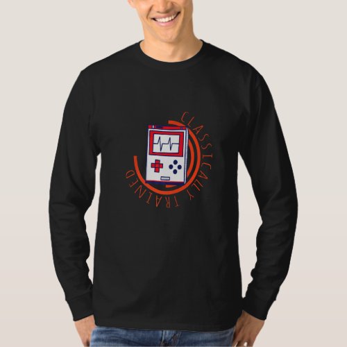 Classically Trained Video Gamer  Gaming Console T_Shirt