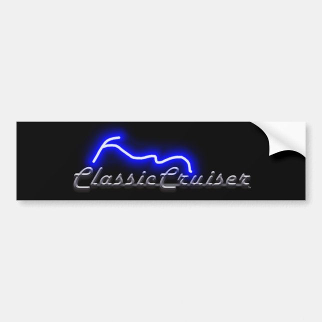 ClassicCruiser.com Bumper Sticker (Front)