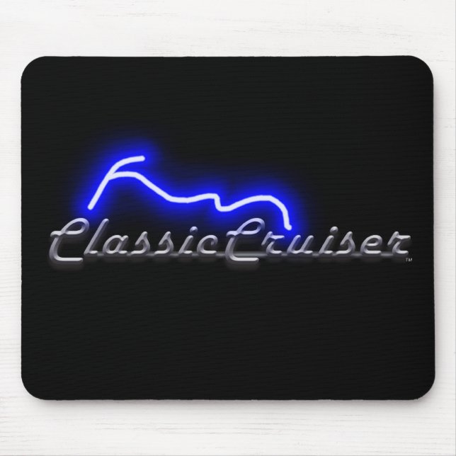 ClassicCruiser.com Logo Mouse Pad (Front)