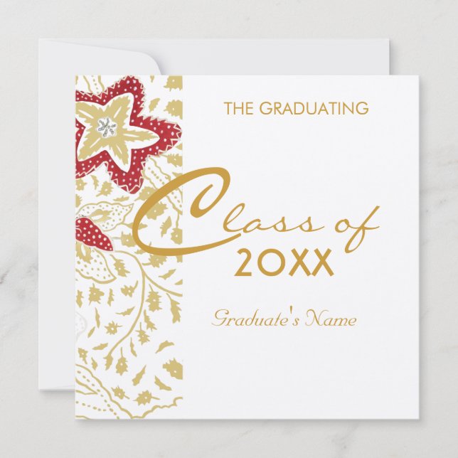 Classics Graduation Invitation (Front)