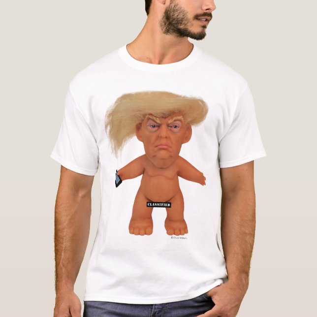 "Classified" edition of The World's Greatest Troll T-Shirt (Front)