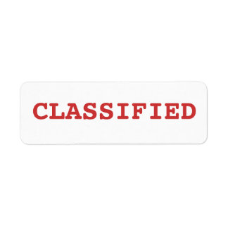 classified label