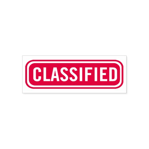 Classified Self_inking Stamp