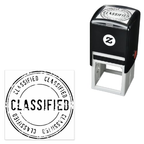 Classified Top Secret Cofidential Self_inking Stamp