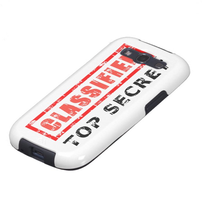 Classified Top Secret Samsung Galaxy SIII Case