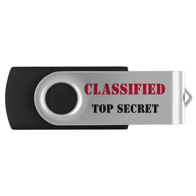 CLASSIFIED TOP SECRET USB FLASH DRIVE (Front)