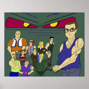 classmates anime inspired  poster