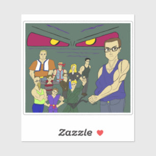 classmates anime inspired   sticker